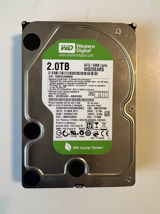 PS2 2tb HDD